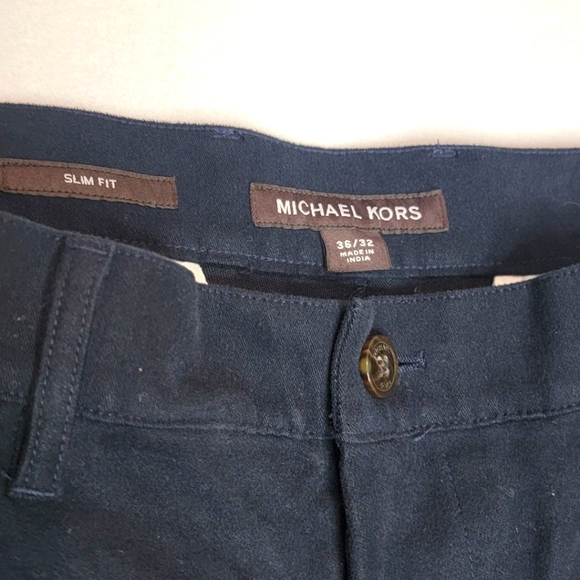 Men's  Michael Kors Slim Fit Trousers Size 34X32. #453 - Picture 6 of 9